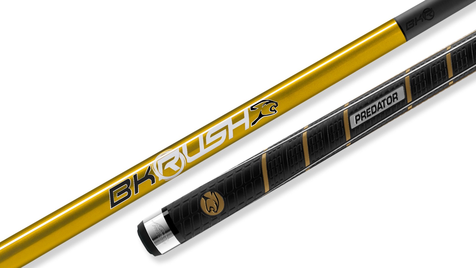 Predator BK Rush Gold Break Cue - Sport Wrap - The Winning Stroke